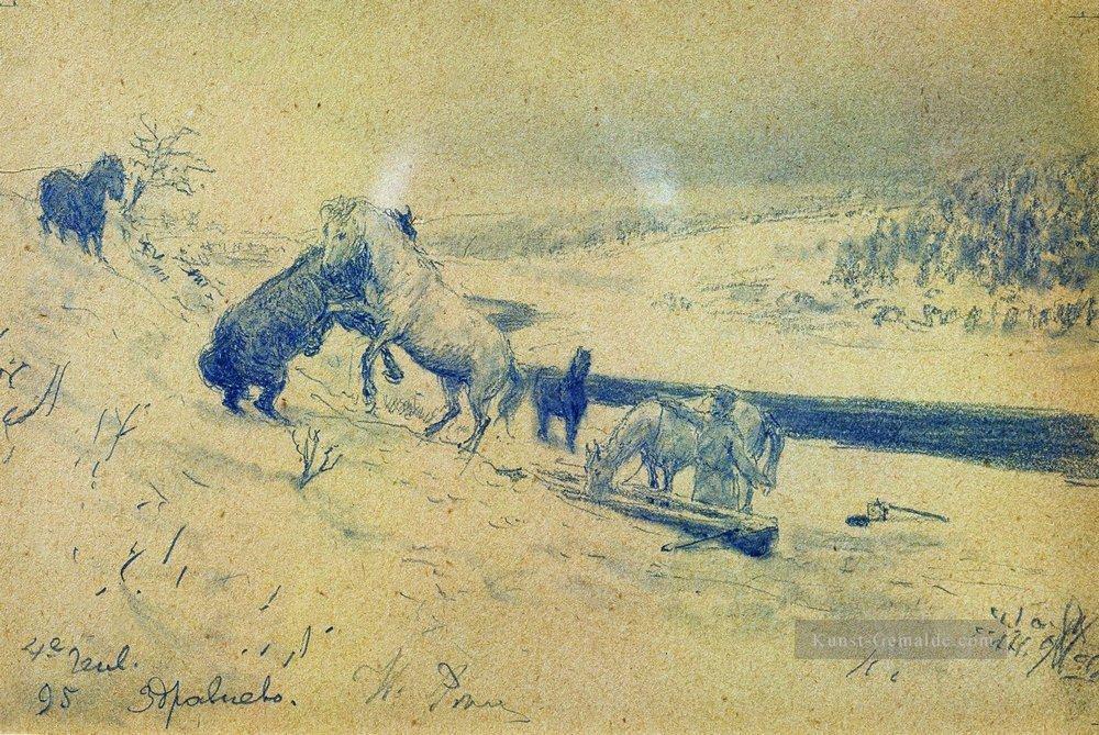 Landschaft zdravnevo Ilya Repin Ölgemälde